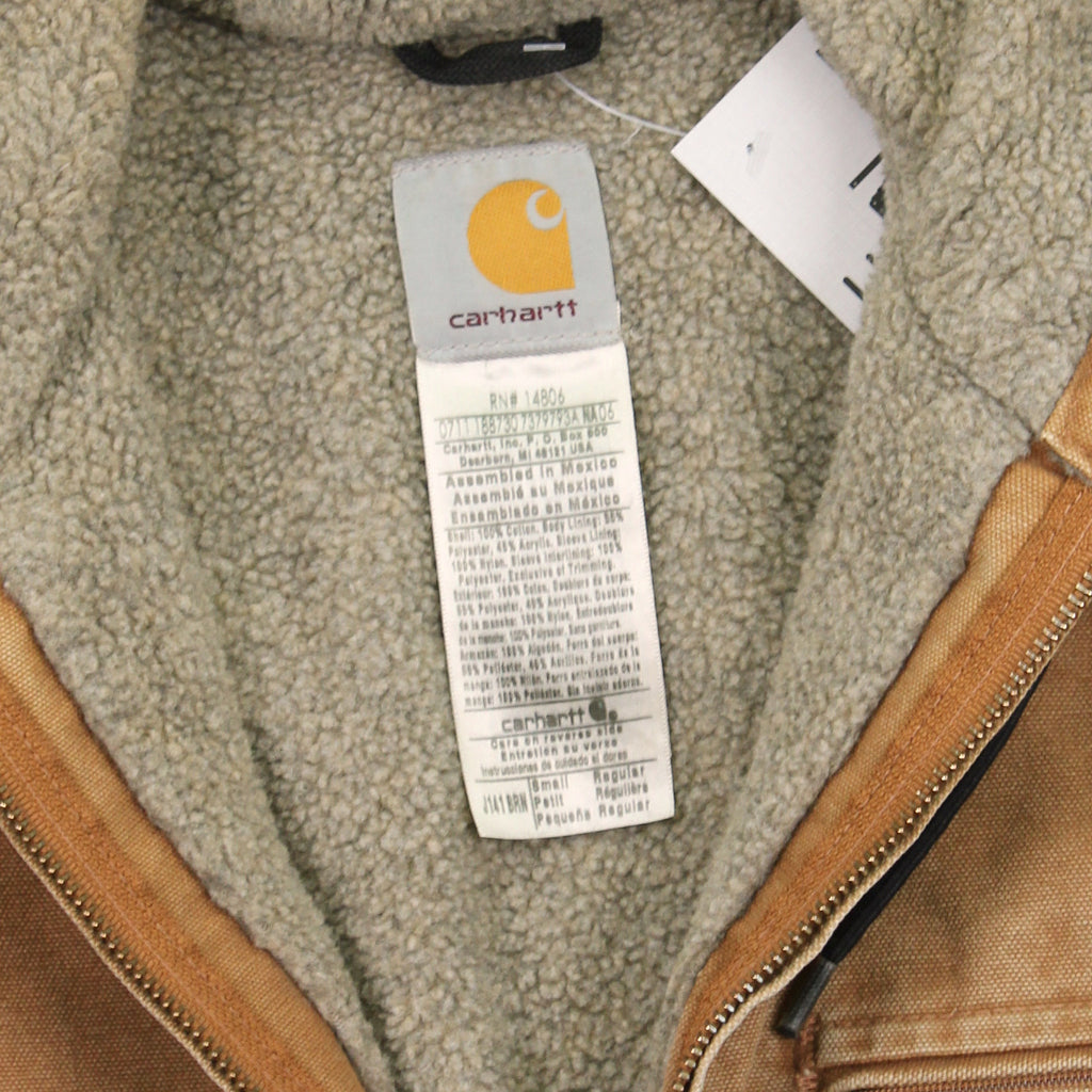 Vintage Carhartt J141 Sherpa Lined Jacket S