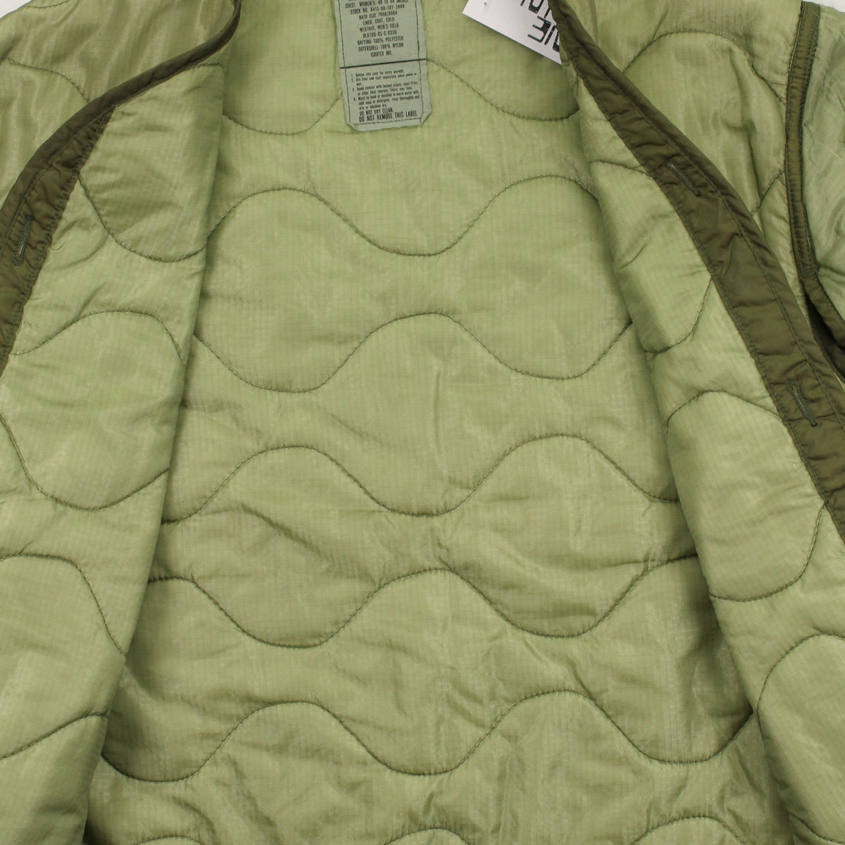 Vintage Military Liner Light Jacket M