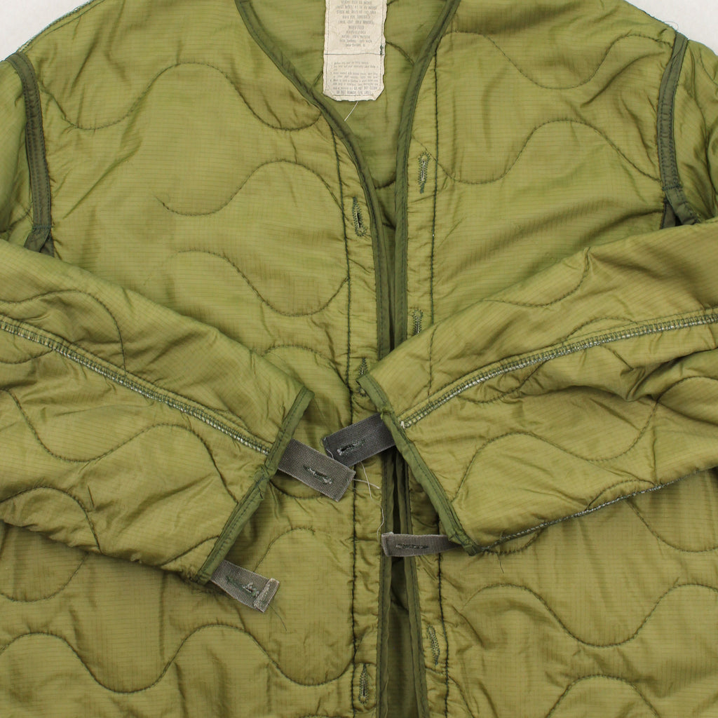 Vintage Military Liner Light Jacket L