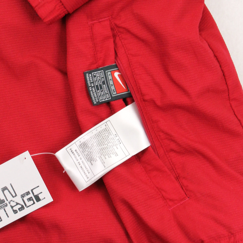 Vintage Nike Barcelona Reversible 1/4 Zip Jacket XL
