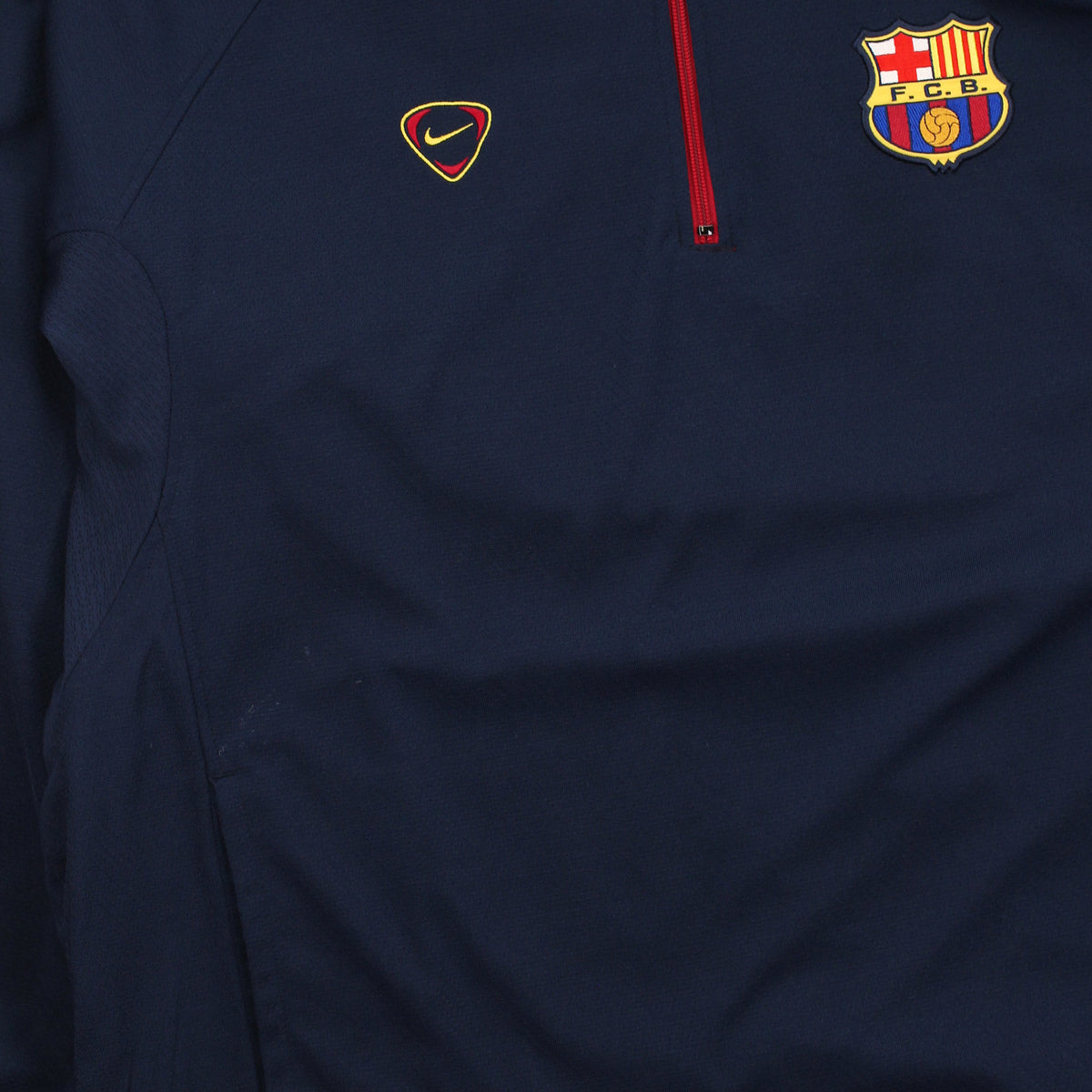 Vintage Nike Barcelona Reversible 1/4 Zip Jacket XL
