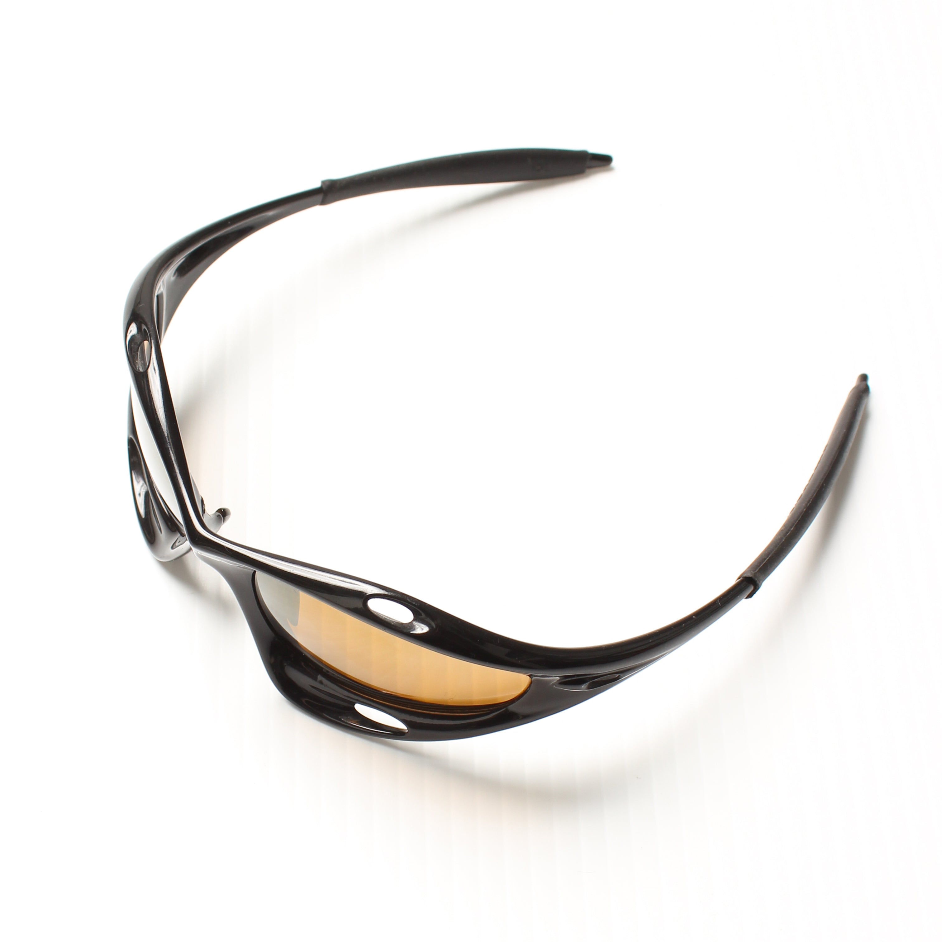 Vintage Oakley Water Jacket Vented Sunglasses Jet Black