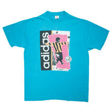 Load image into Gallery viewer, &#39;90s Adidas Soccer tee L/XL
