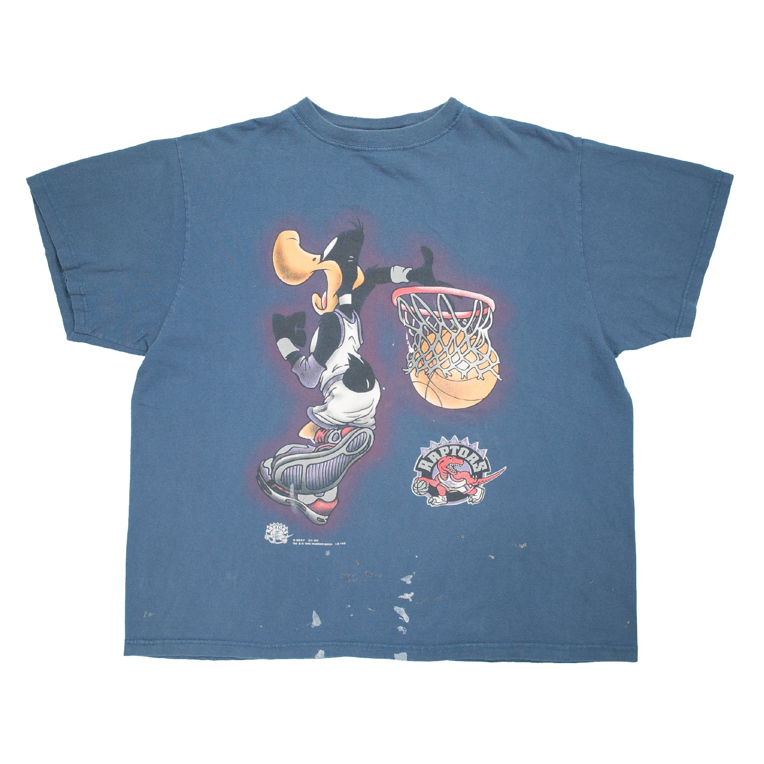 1996 Toronto Raptors x Looney Tunes Daffy Duck XL