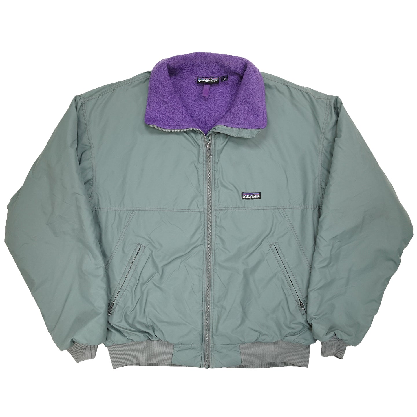 Vintage Patagonia fleece-lined jacket L