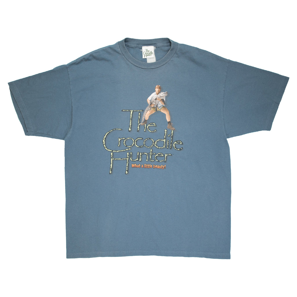 Crocodile Hunter Steve Irwin TV show promo tee XL