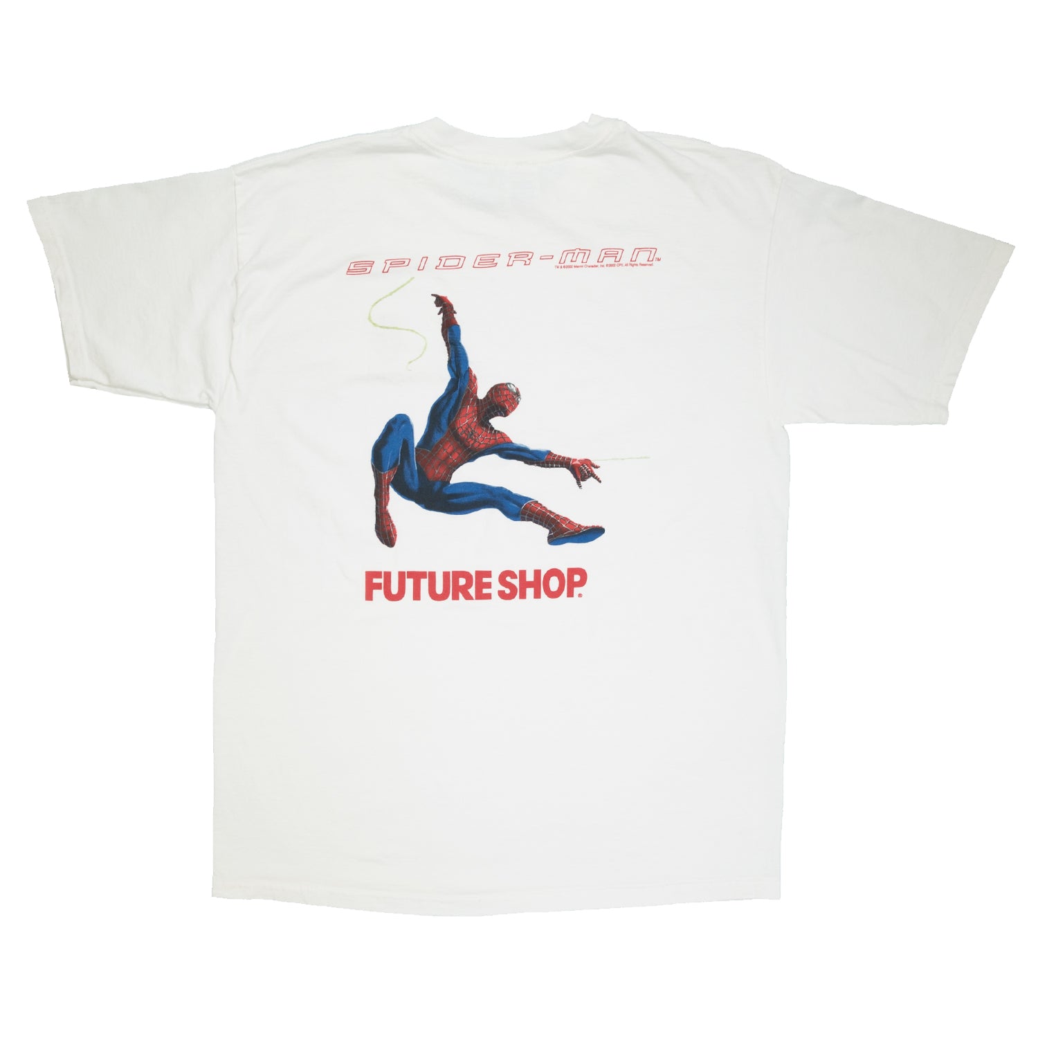 2002 Spider-Man Future Shop promo tee L