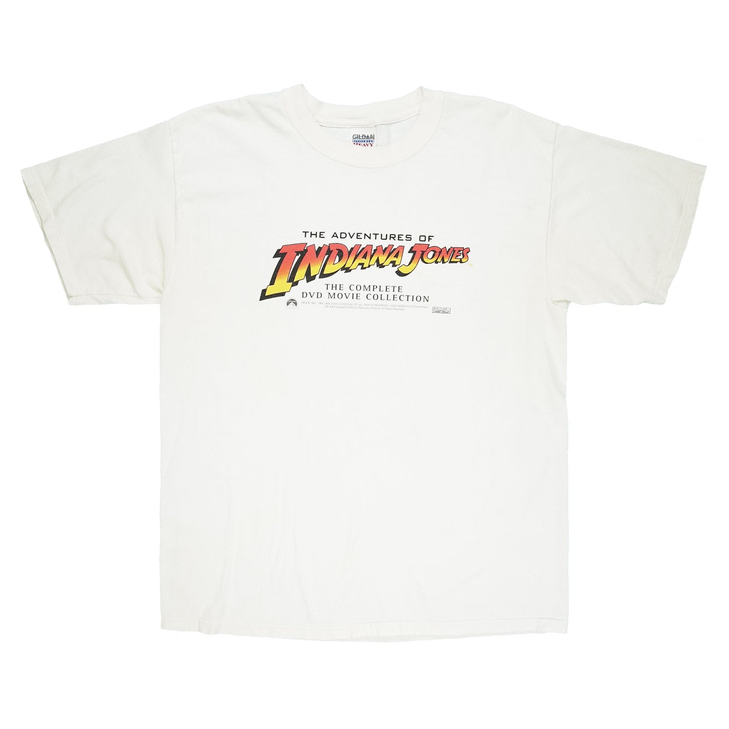 2003 Indiana Jones DVD promo tee L