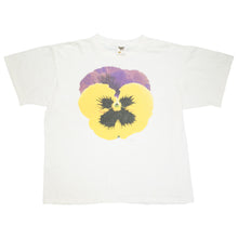 Load image into Gallery viewer, Vintage &#39;Pansy Flower&#39; art tee XL
