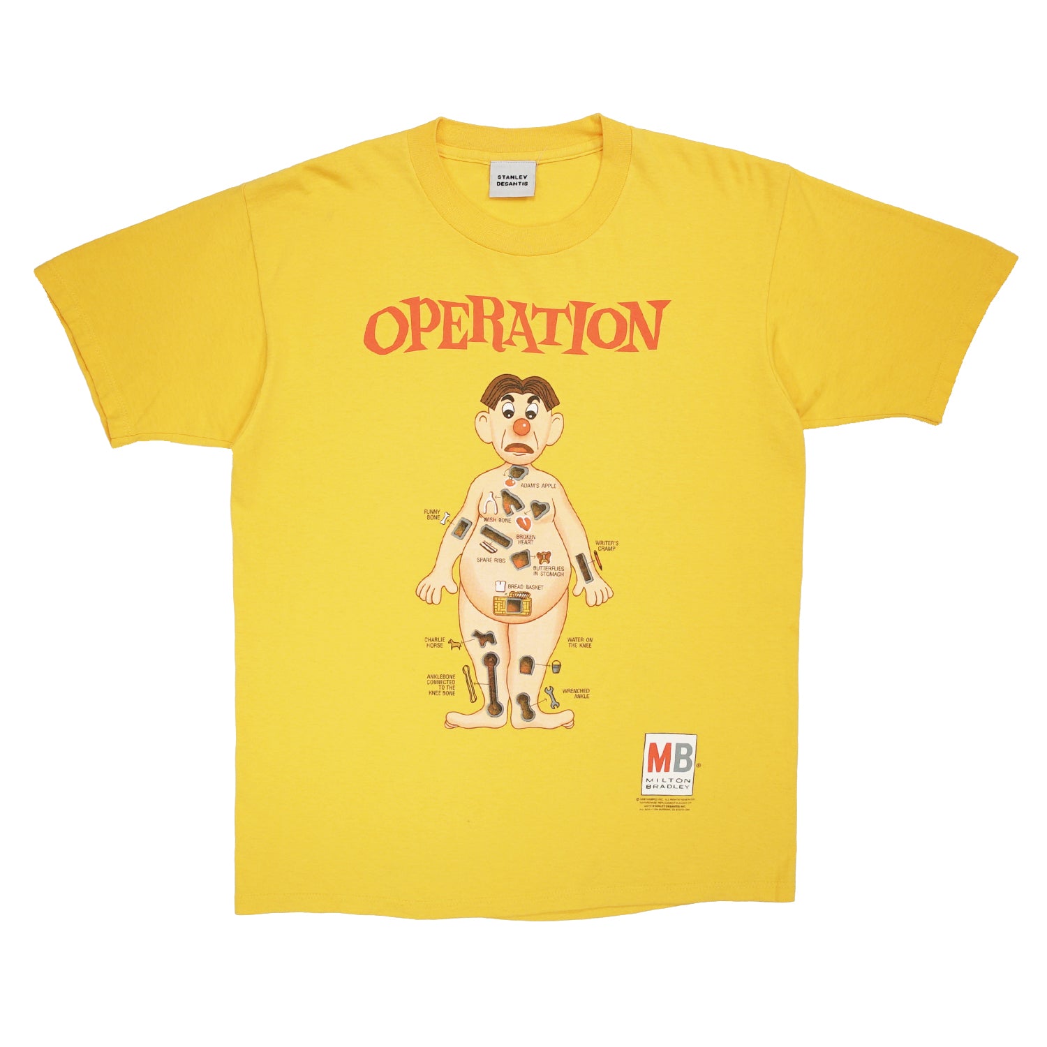 '90s Operation Stanley Desantis board game tee M