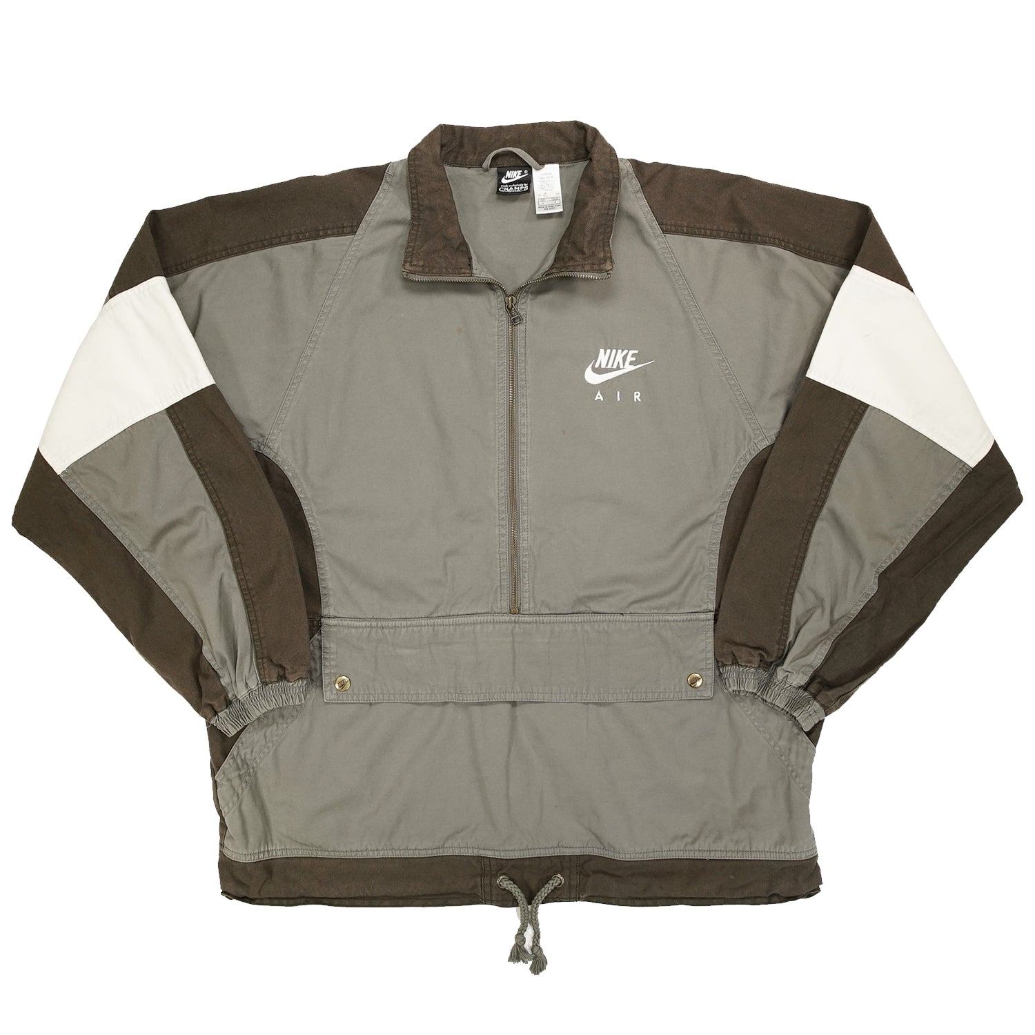 '90s Nike Air 1/2 zip light jacket L/XL