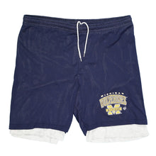 Load image into Gallery viewer, Vintage Michigan Wolverines warm-up shorts L
