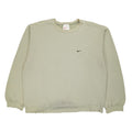 '90s Nike mini swoosh distressed faded crewneck L
