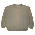 '90s Nike earth tones mini swoosh crewneck XXL