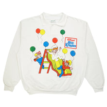 Load image into Gallery viewer, 1990 Rice Krispies Snap Crackle Pop cereal snack sweater XL
