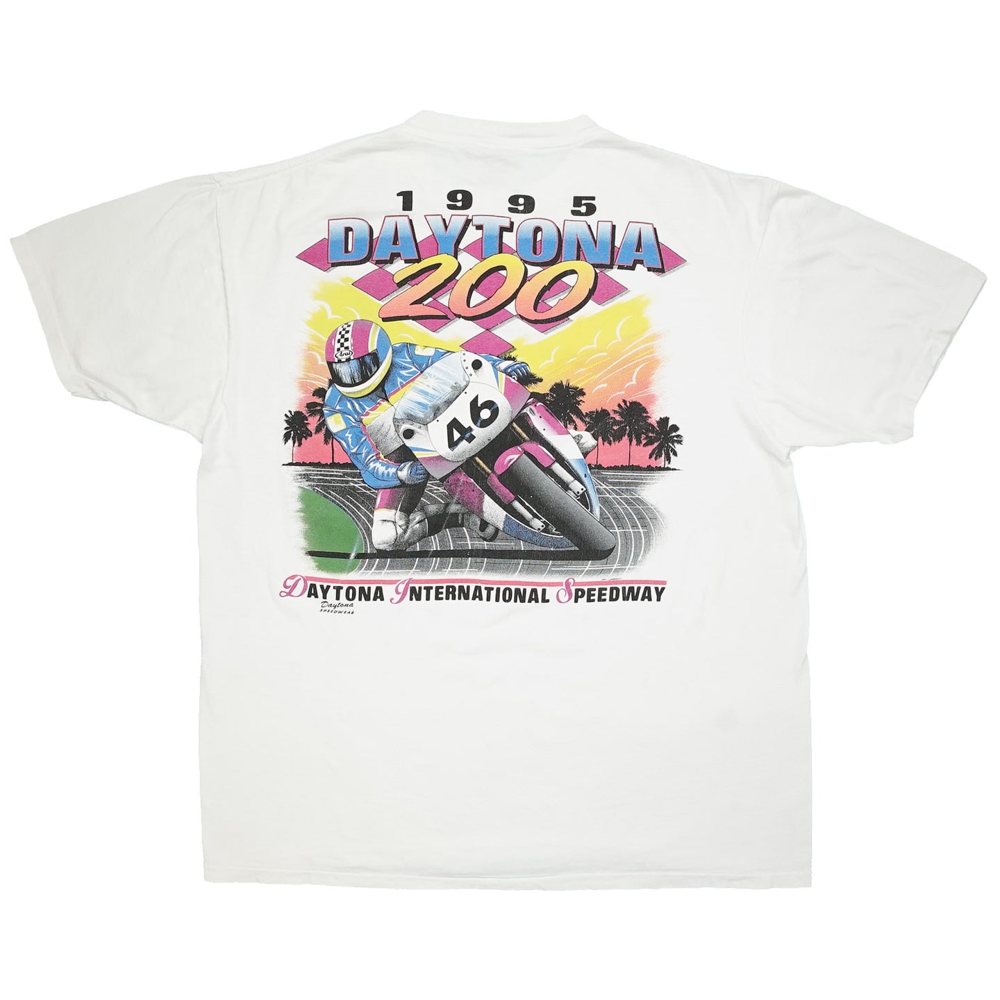 1995 Daytona 200 bike racing tee XL