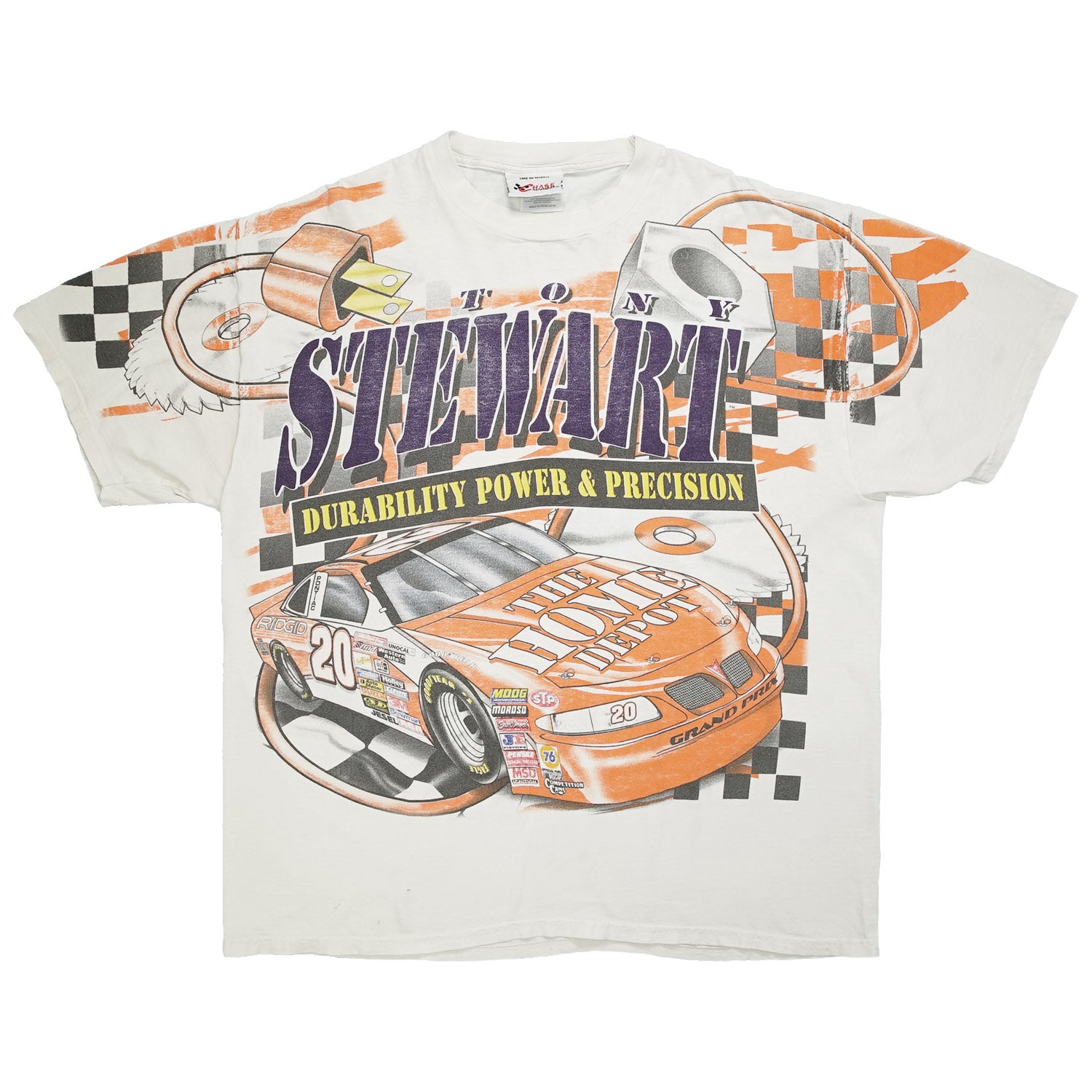 1999 Tony Stewart Home Depot racing tee XL