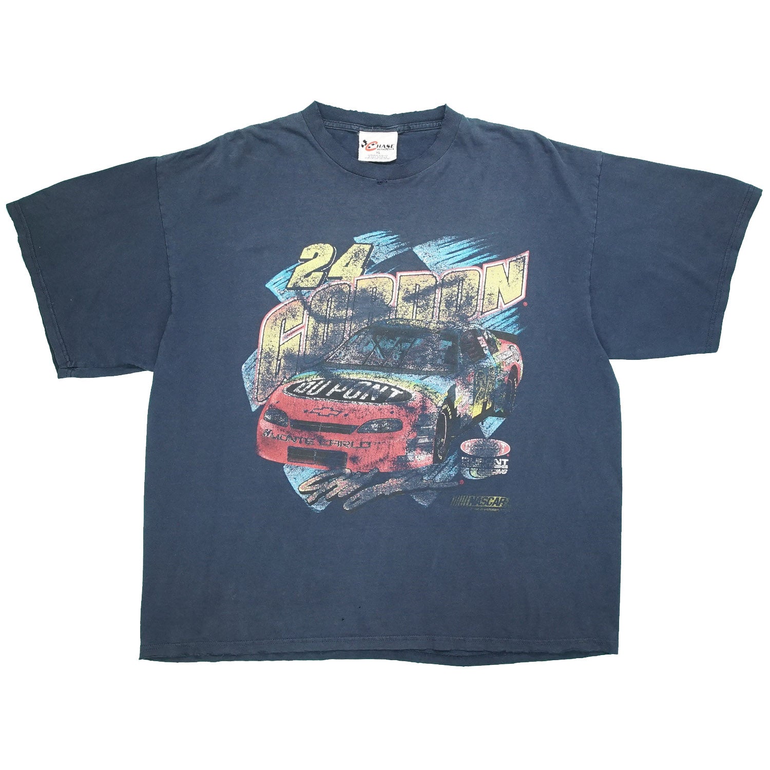 1998 Jeff Gordon DuPont faded racing tee XL