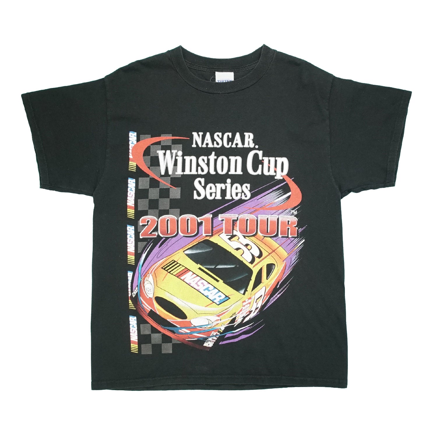 2001 Nascar tour Winston Cup Adrenaline Rush racing tee L