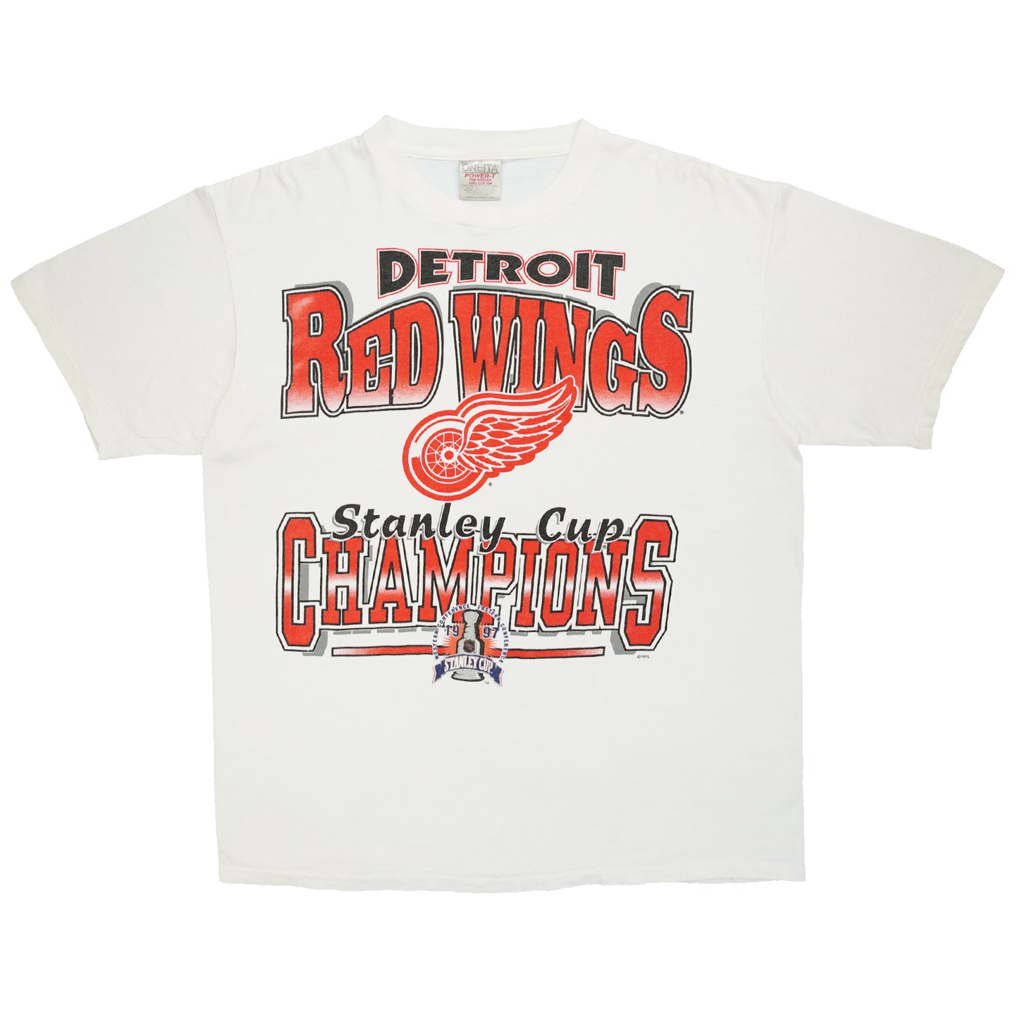 '90s Detroit Red Wings Stanley Cup Champions tee L/XL