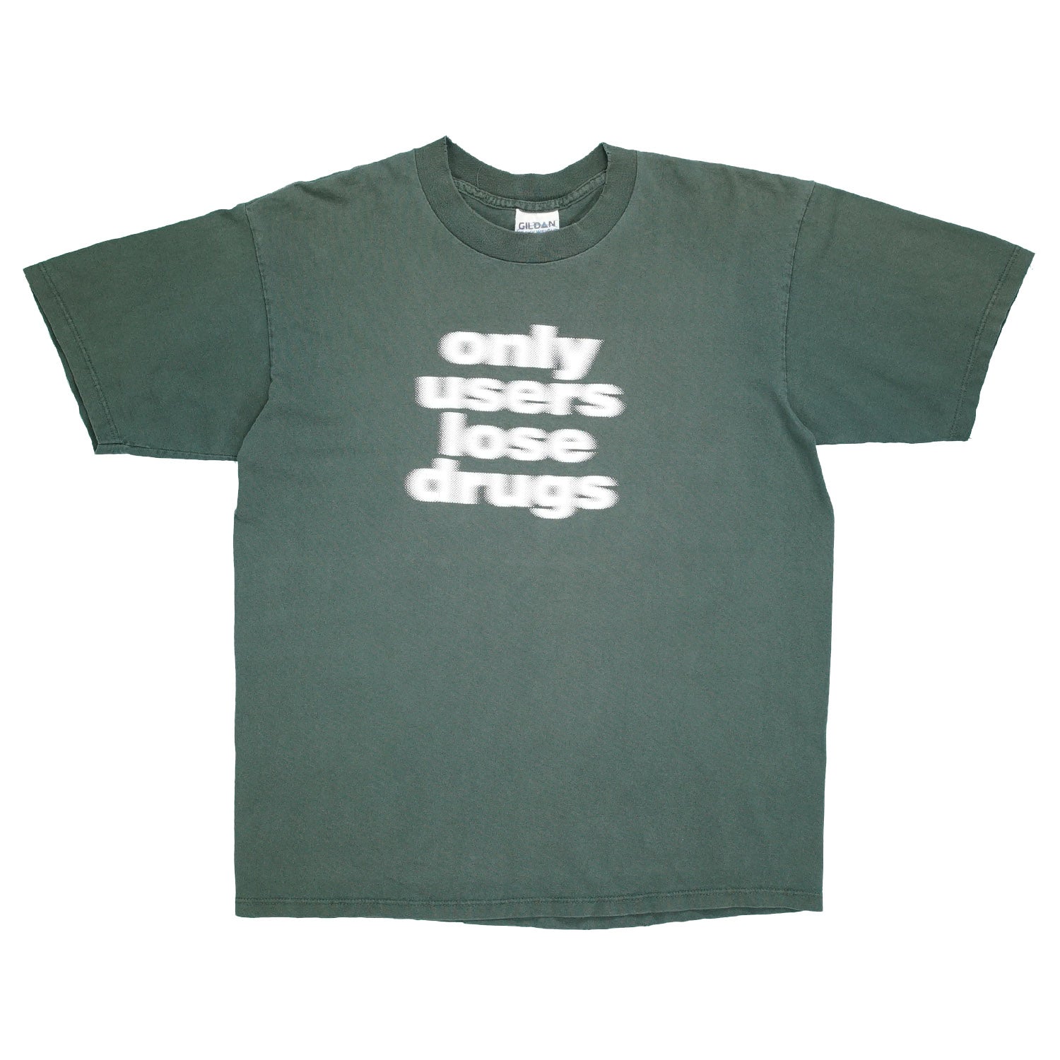 '90s "only users lose drugs" tee L