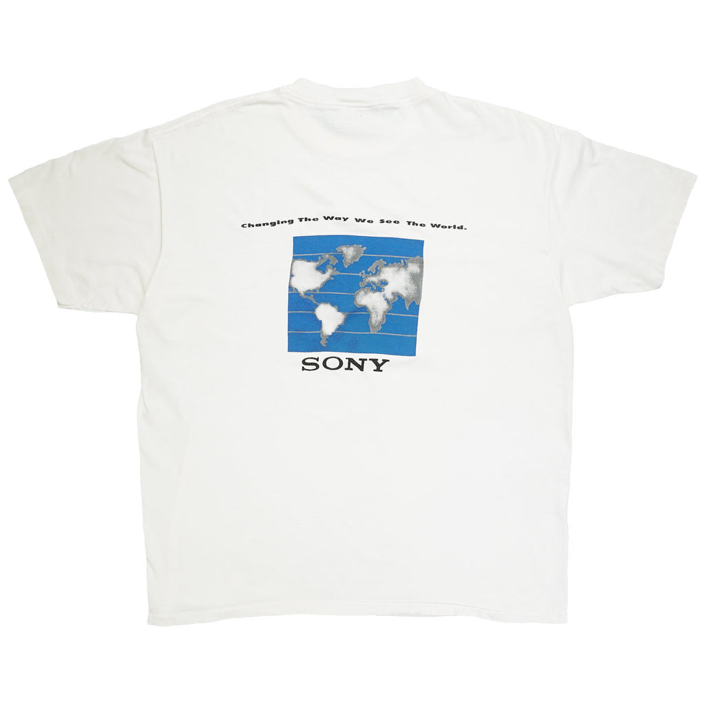 Vintage Sony "Changing the way we see the world" tee XL