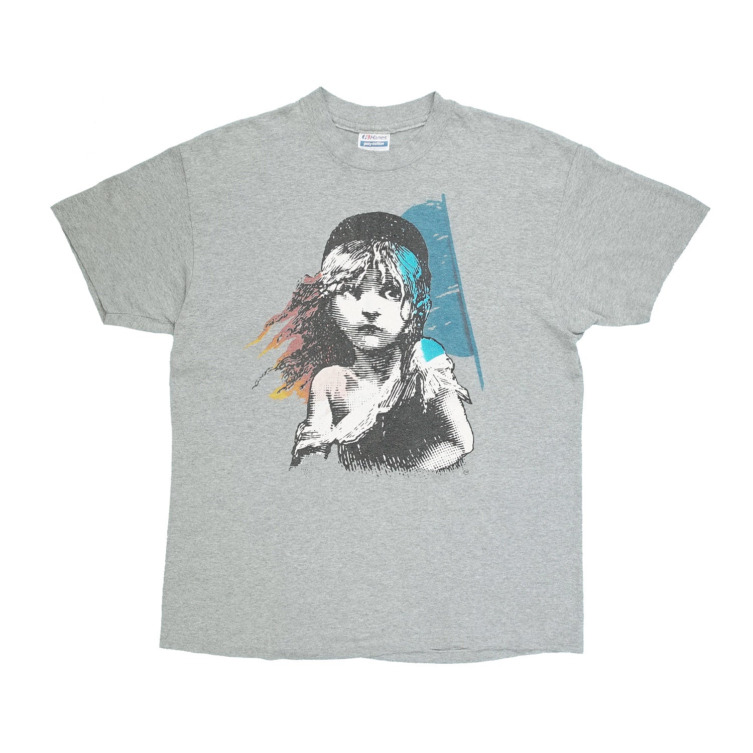 1986 Les Misérables grey tee L/XL