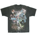 1997 Liquid Blue Wizard & Dragon thrashed tee L/XL