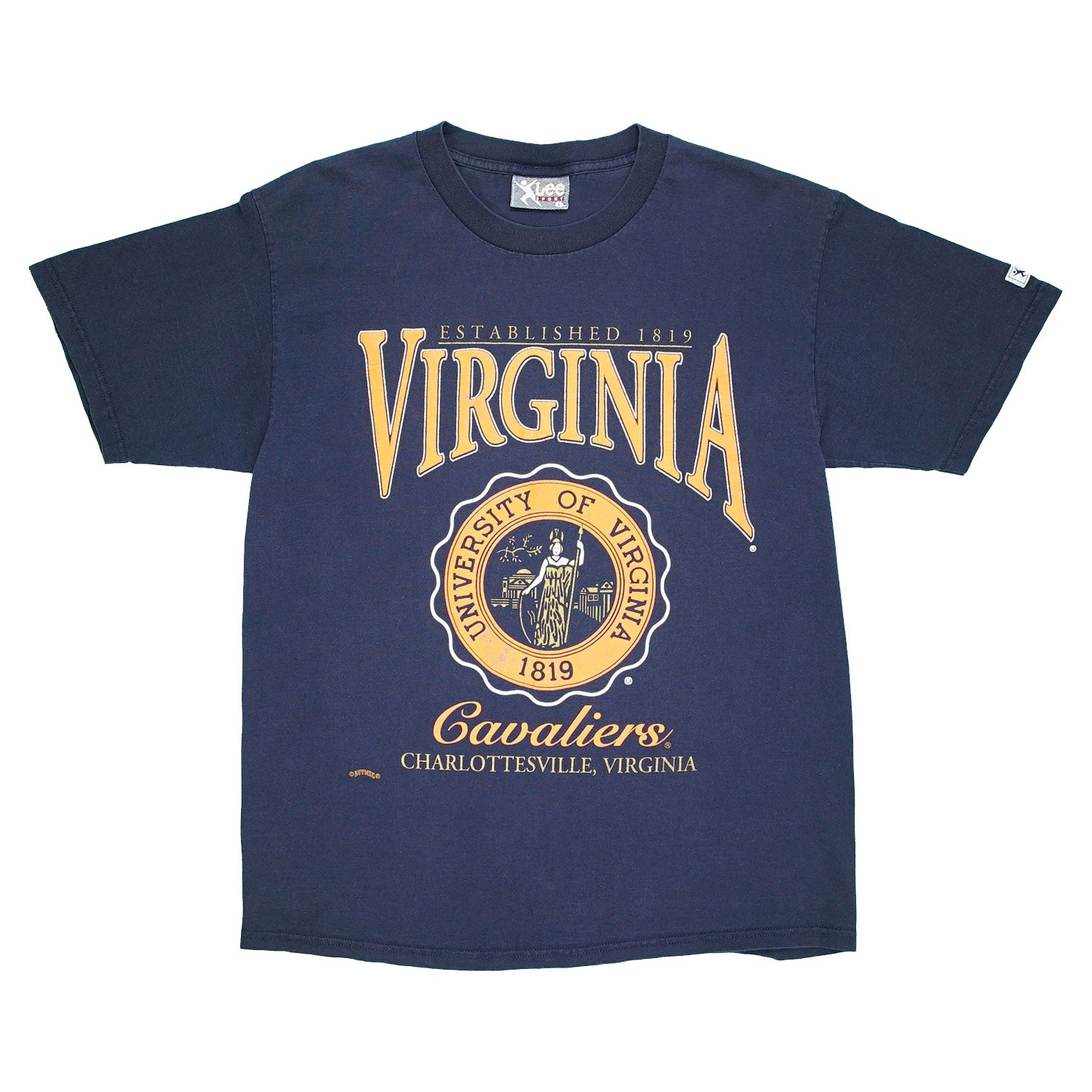 Vintage University of Virginia tee L
