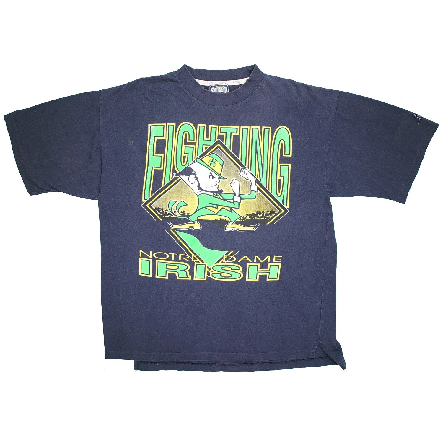 Vintage Notre Dame Fighting Irish graphic tee XL