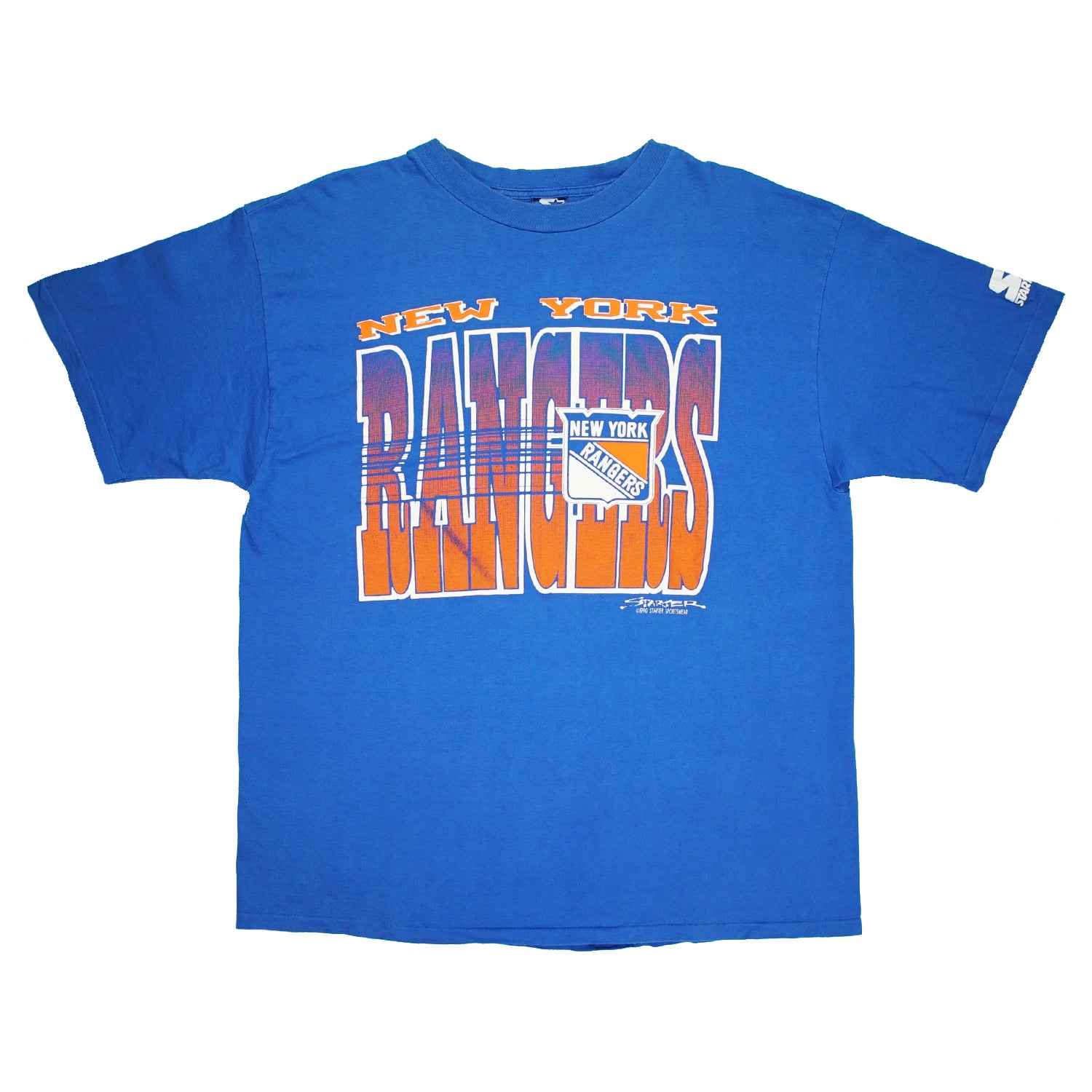 1990 New York Rangers Starter tee XL