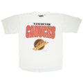 1994 Vancouver Canucks big logo tee L