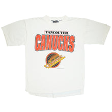 Load image into Gallery viewer, 1994 Vancouver Canucks big logo tee L
