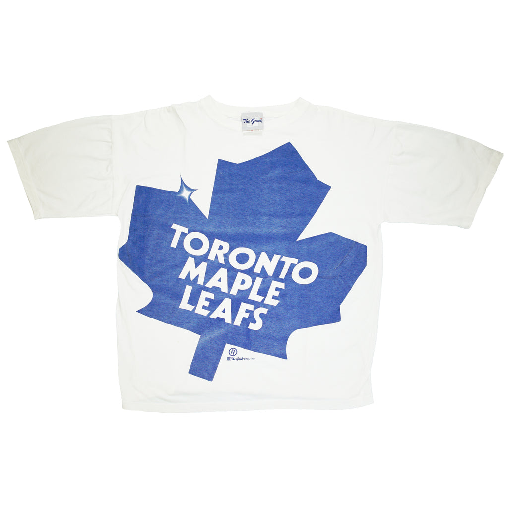 1994 Toronto Maple Leafs big logo tee XL