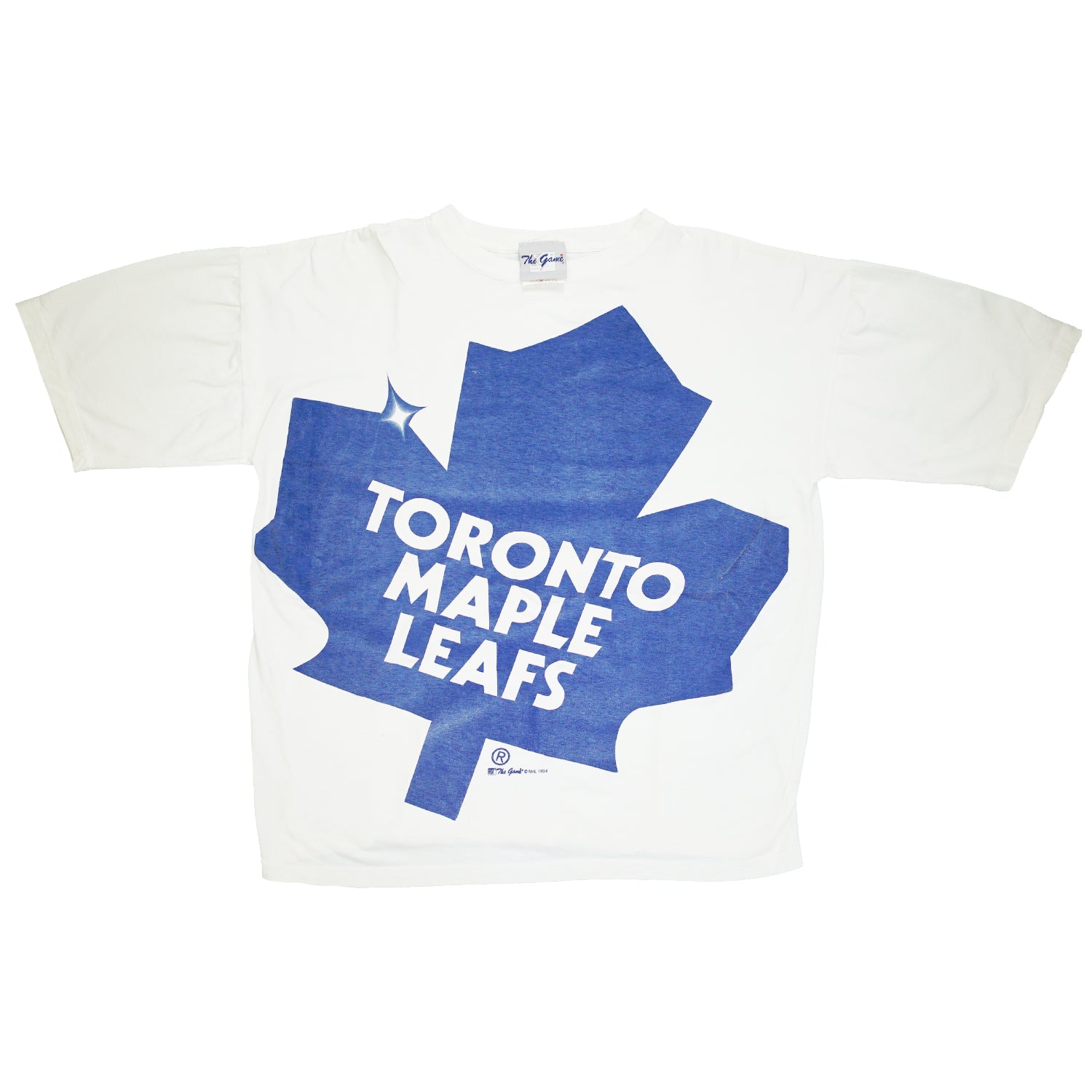 1994 Toronto Maple Leafs big logo tee XL