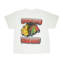 Load image into Gallery viewer, Vintage Chicago Blackhawks NHL tee L
