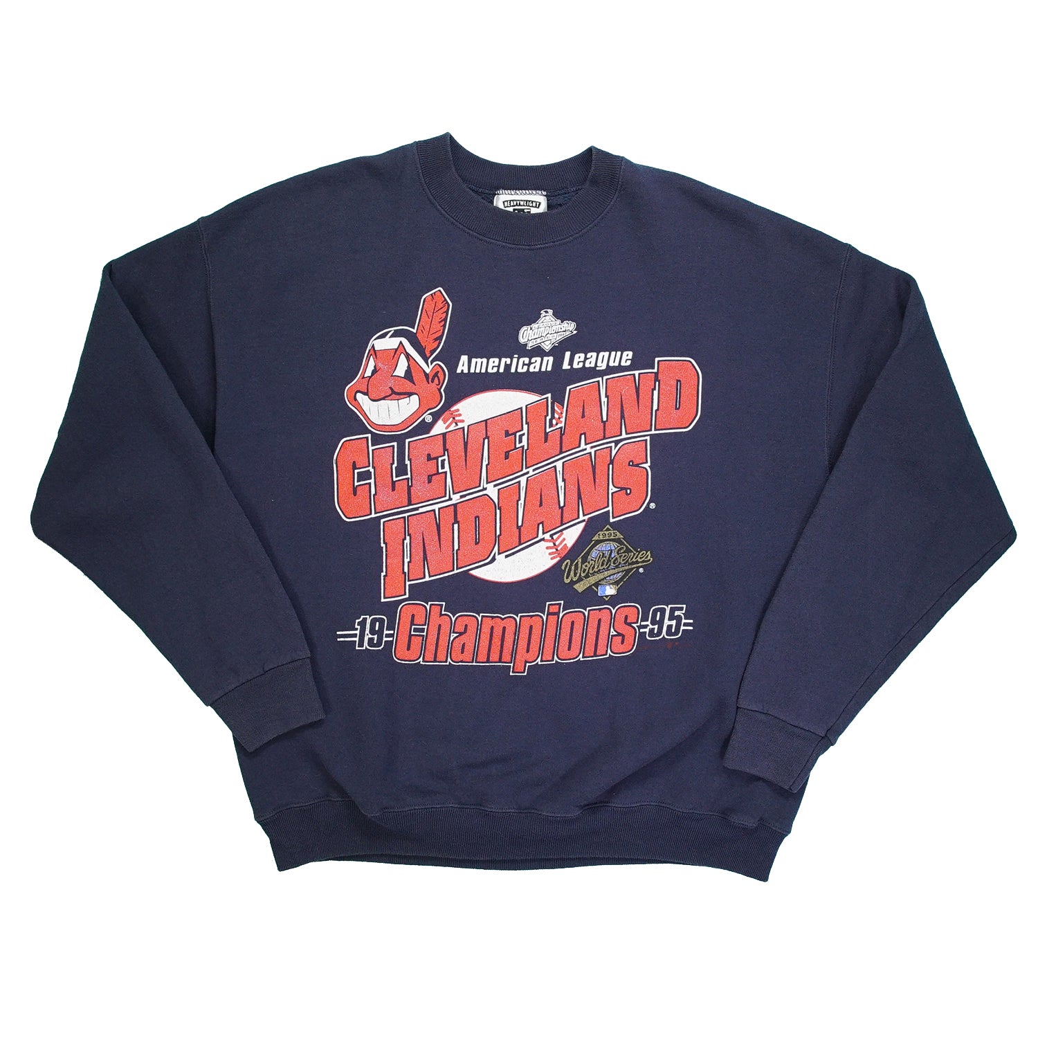 1995 Cleveland Indians MLB crewneck XL