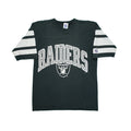 '90s Oakland Raiders arc logo tee S
