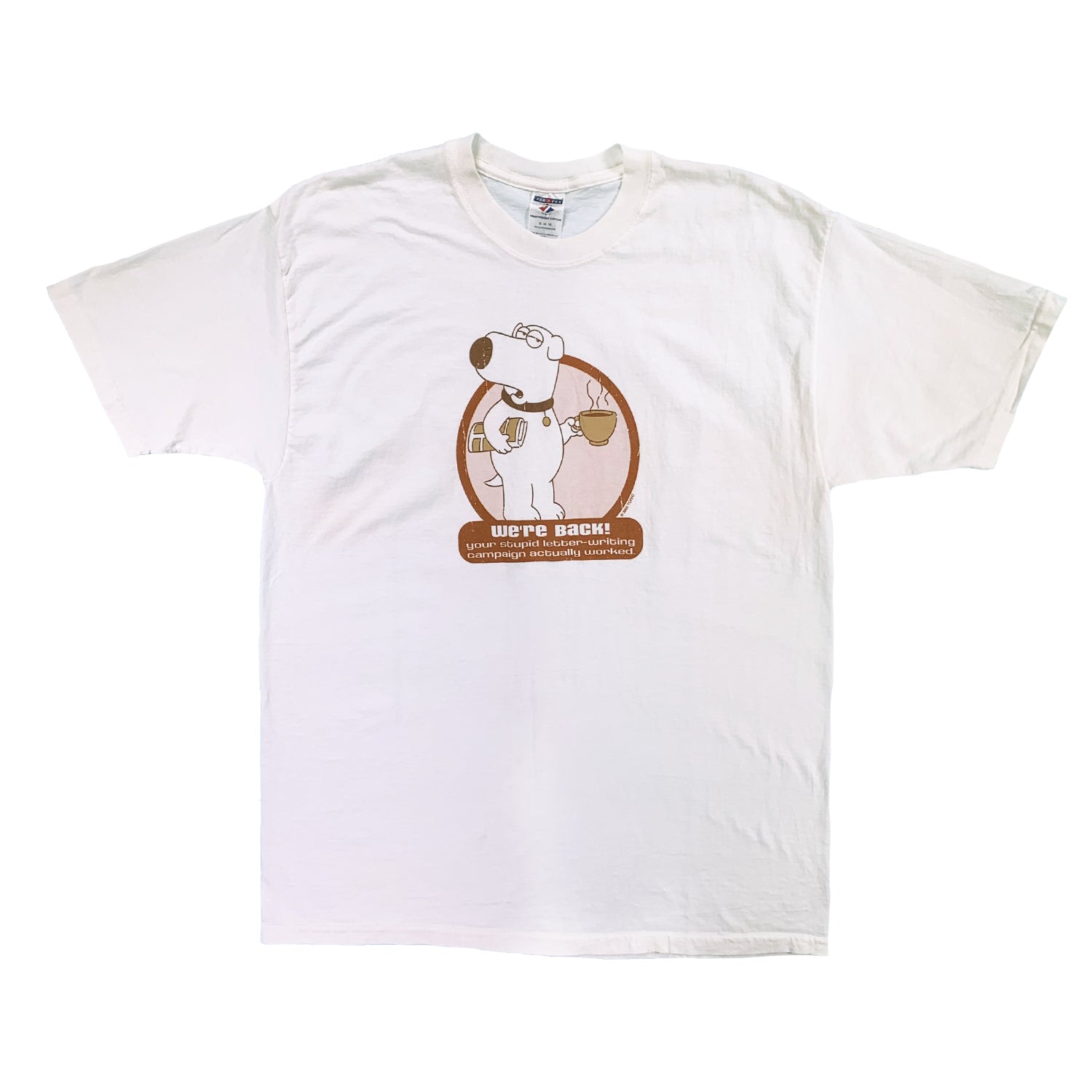 2005 Family Guy "We're Back" tee L