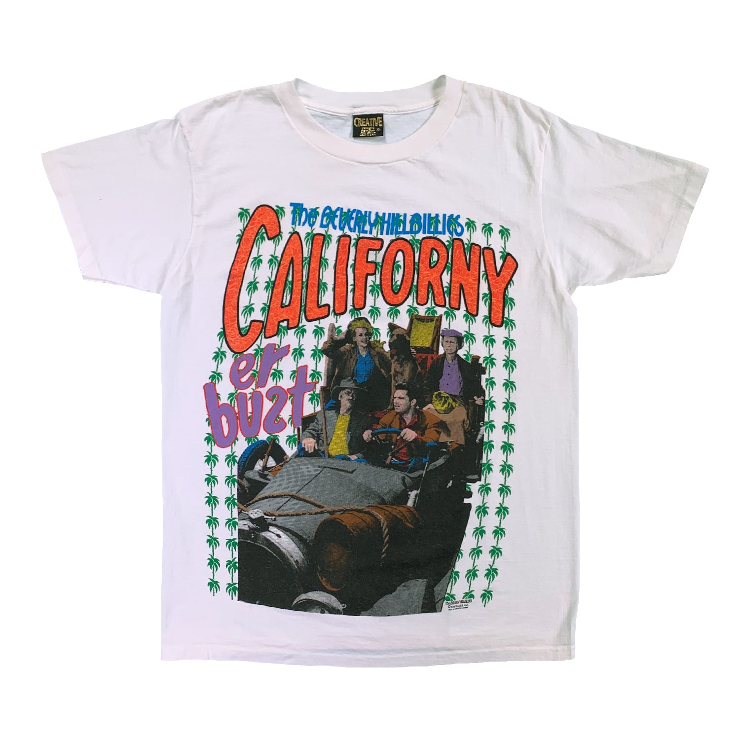 1993 Beverly Hillbillies Californy TV Show tee L