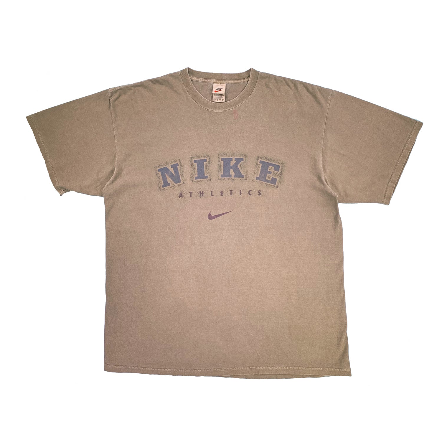 '90s Nike Athletics stone wash tee XL