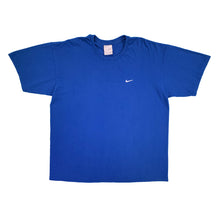 Load image into Gallery viewer, Vintage Nike mini swoosh tee blue L
