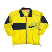 Load image into Gallery viewer, &#39;90s Nike big swoosh windbreaker Women&#39;s L
