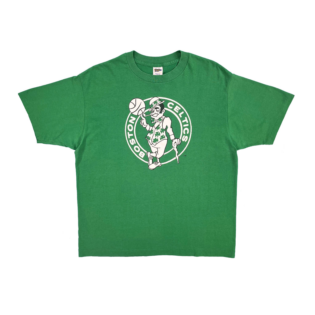 '90s Boston Celtics logo tee L