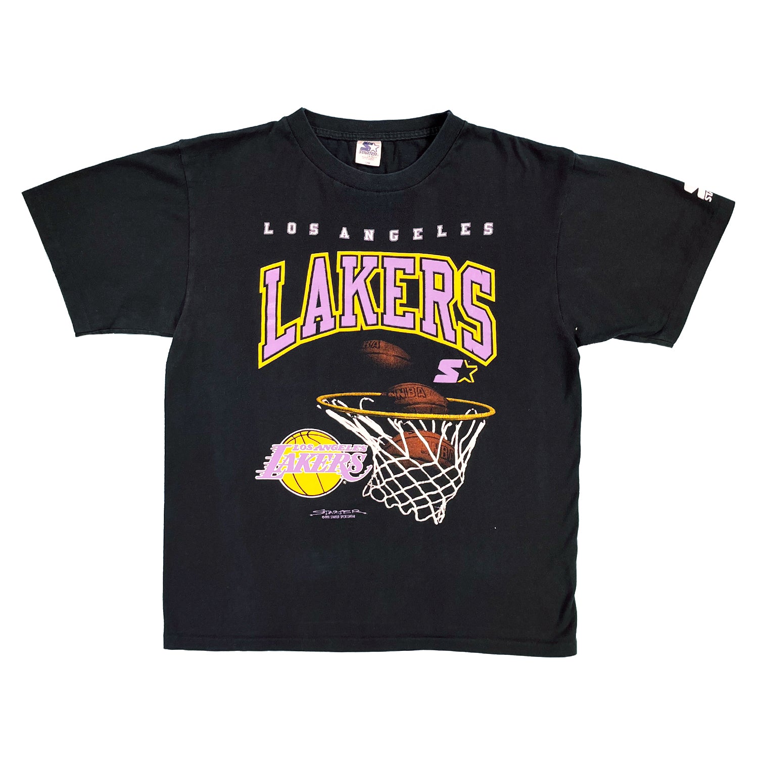 '90s Los Angeles Lakers Starter tee L