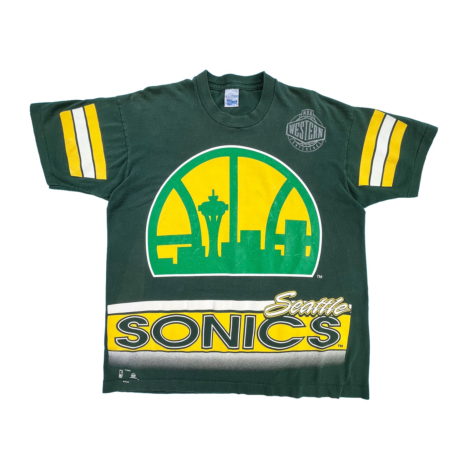 '90s Seattle Sonics big print Salem tee L