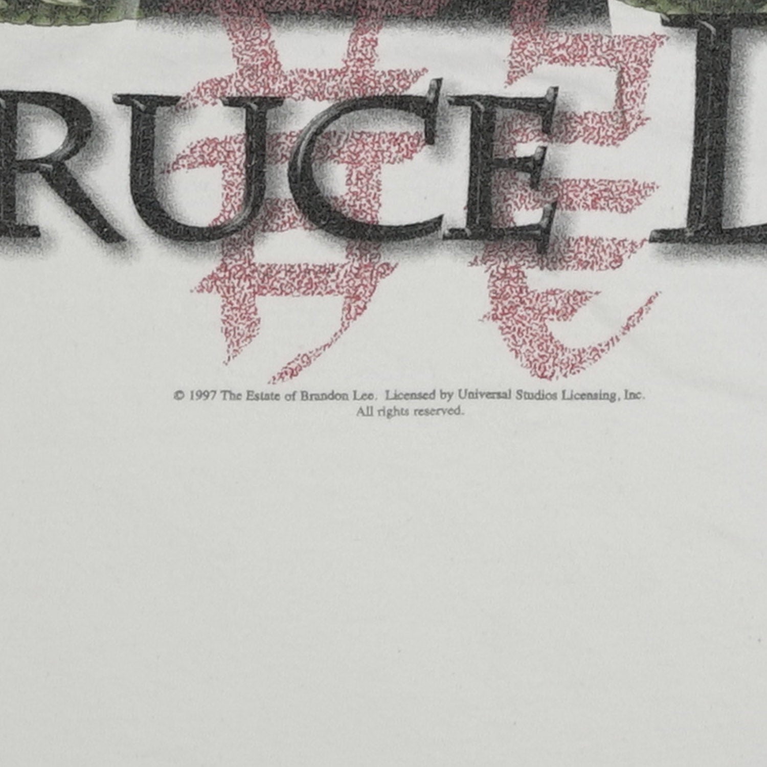 1997 Bruce Lee tee XL