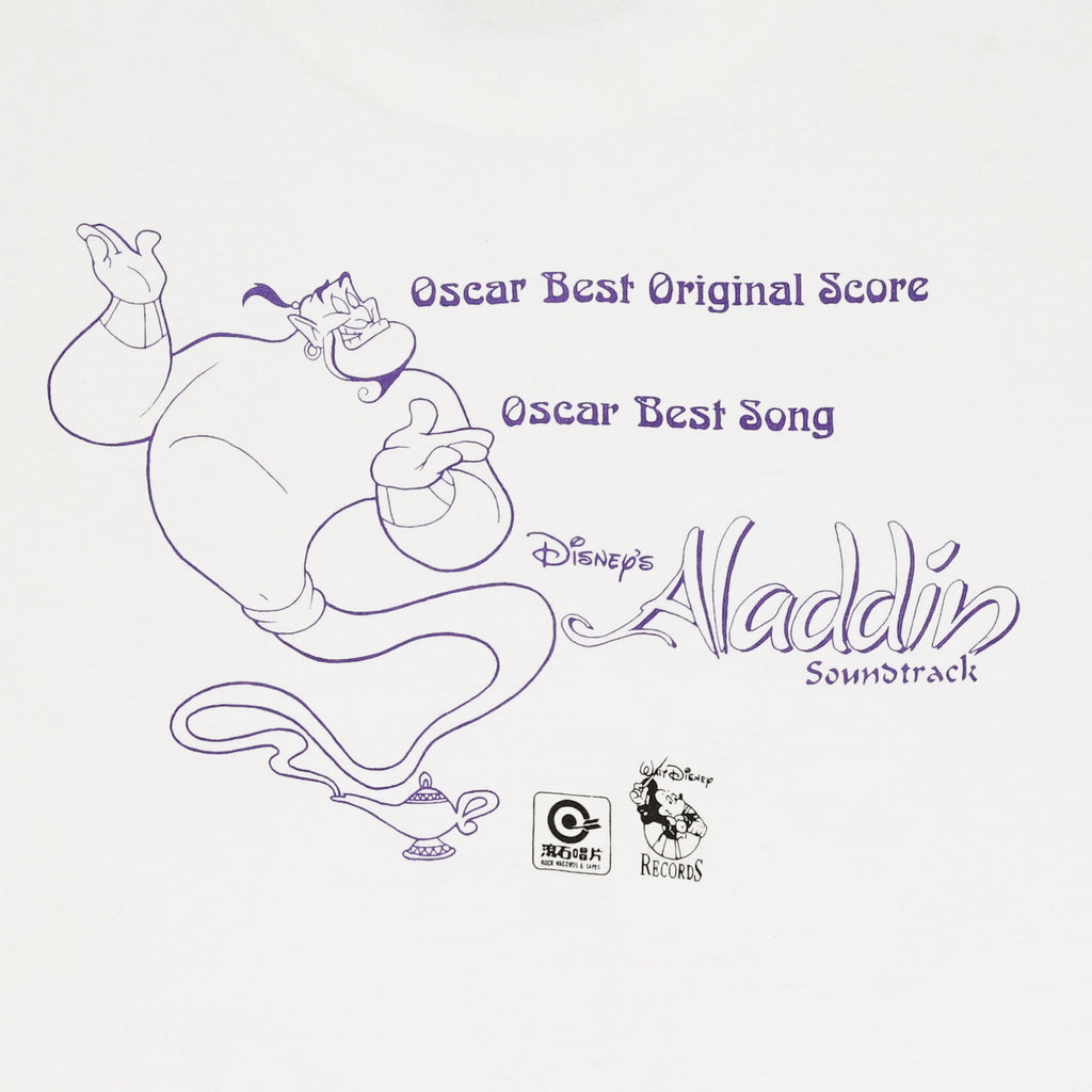 '90s Disney's Aladdin Soundtrack tee L