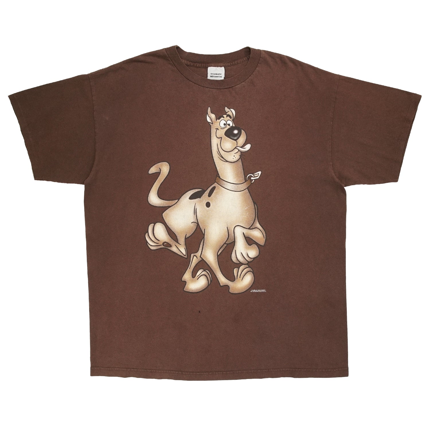1997 Scooby Doo Stanley Desantis brown tee XL