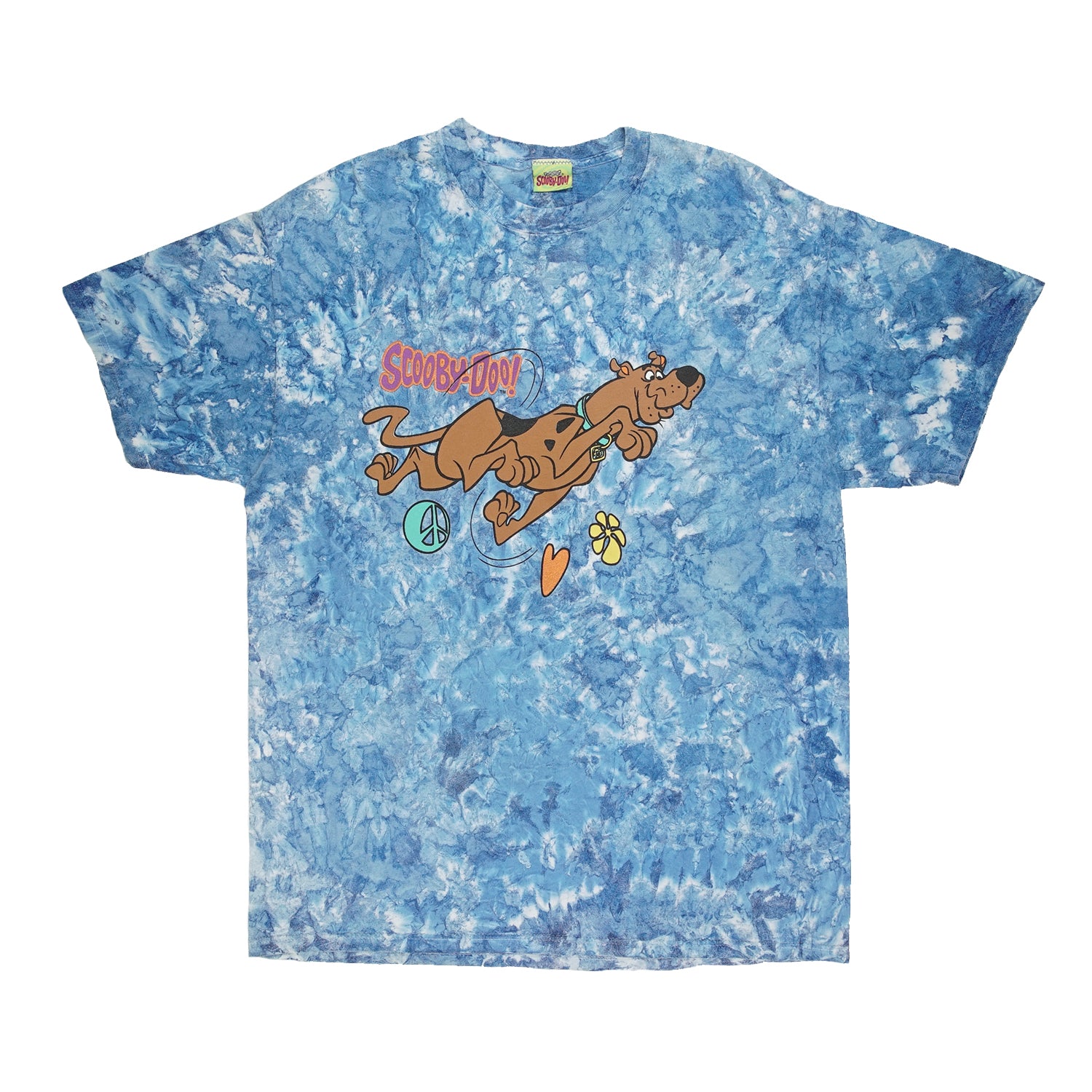 1998 Scooby Doo tie-dye Cartoon Network tee XL